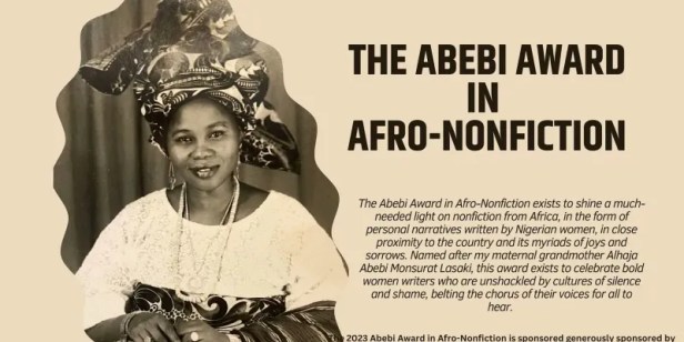 The 2025 Abebi Award in&nbsp;Afro-Nonfiction